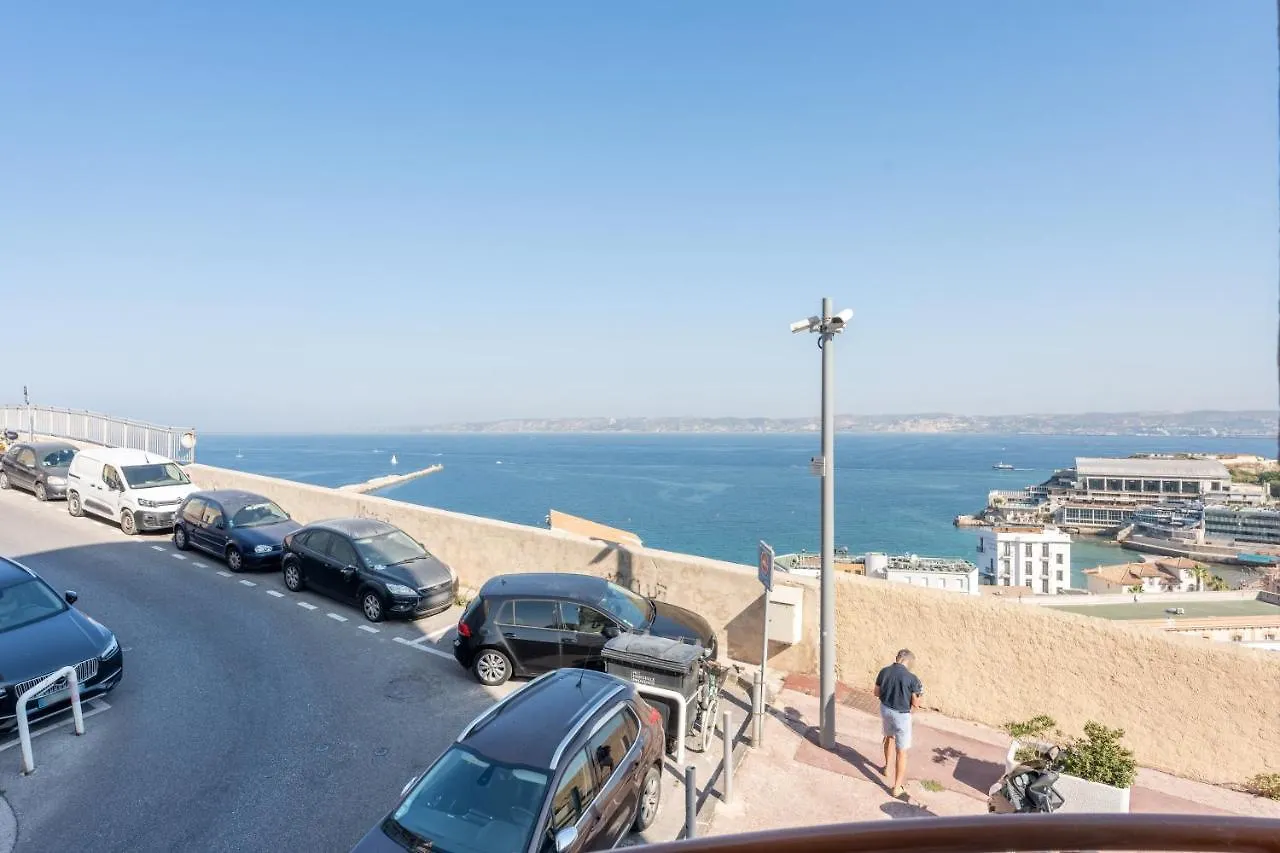 Apartment Rocca Bianca - Sur La Roche Face A La Mer Et La Bonne Mere Marseille France